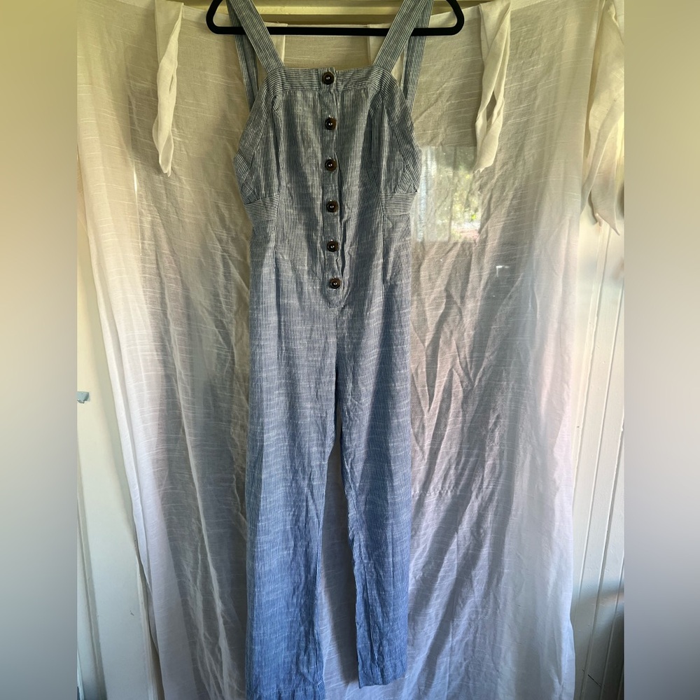 Striped overall